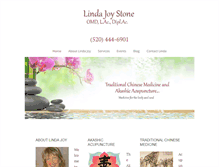 Tablet Screenshot of lindajoystone.com